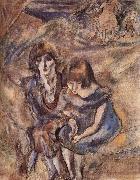 Lucy and Aiermina Jules Pascin
